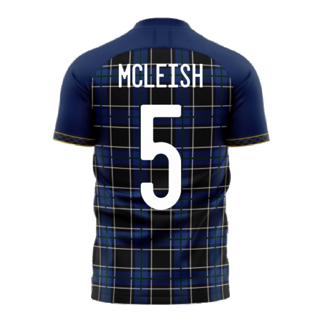 Scotland 2024-2025 Home Concept Football Kit (Libero) (MCLEISH 5)