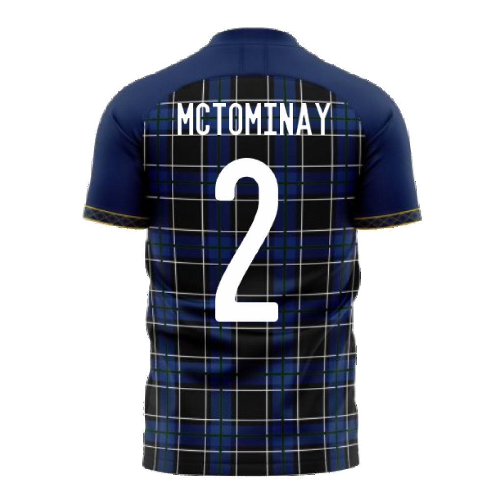 Scotland 2024-2025 Home Concept Football Kit (Libero) (McTOMINAY 2)