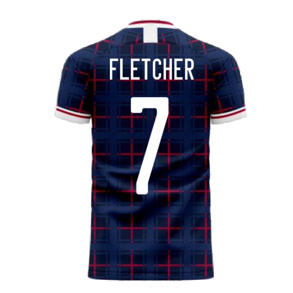 Scotland 2020-2021 Home Concept Shirt (Fans Culture) (Fletcher 7)