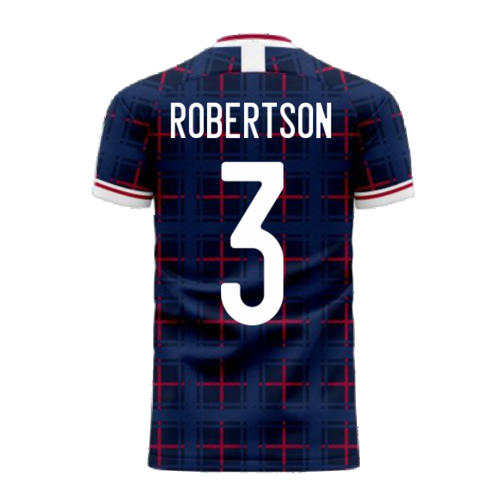 Scotland 2020-2021 Home Concept Shirt (Fans Culture) (ROBERTSON 3)