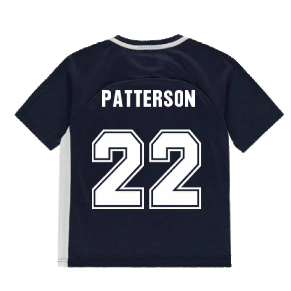 Scotland 2021 Polyester T-Shirt (Navy) - Kids (Patterson 22)