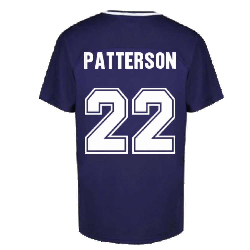 Scotland 2021 Polyester T-Shirt (Navy) (Patterson 22)