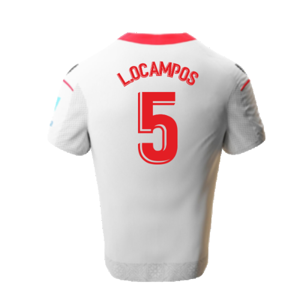 Sevilla 2022-23 Home Shirt (M) (Good) (L.Ocampos 5)