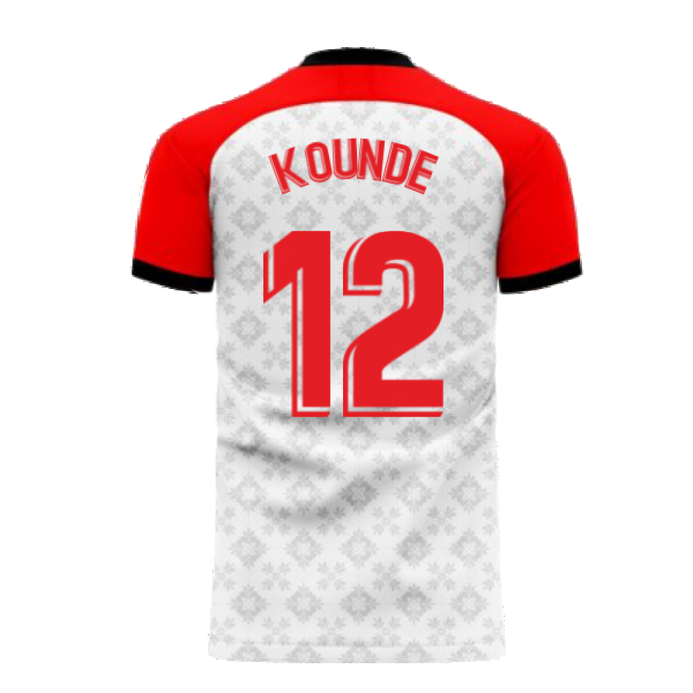 Seville 2024-2025 Home Concept Football Kit (Libero) (KOUNDE 12)