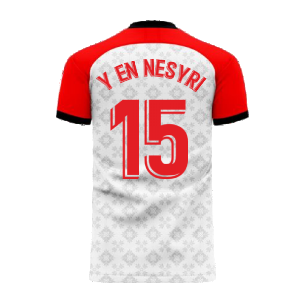 Seville 2024-2025 Home Concept Football Kit (Libero) (Y. EN NESYRI 15)