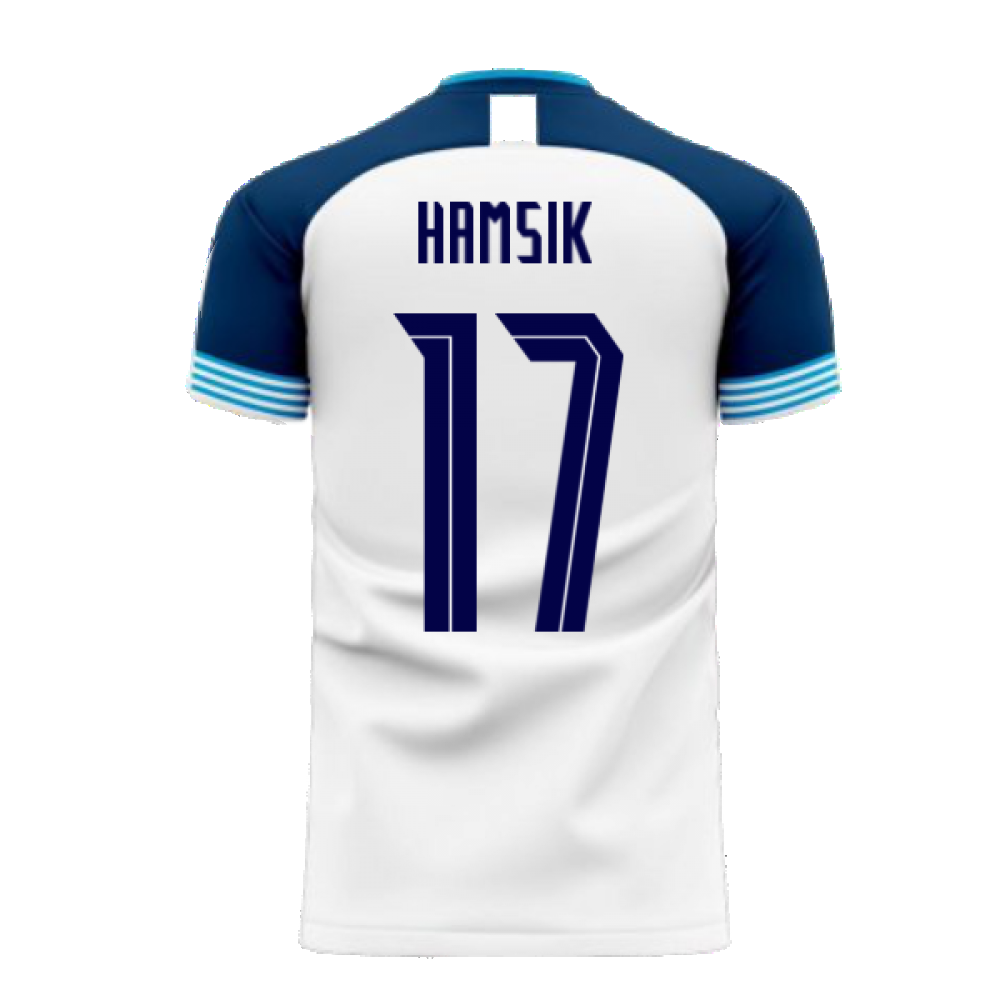 Slovakia 2024-2025 Home Concept Football Kit (Libero) (HAMSIK 17)