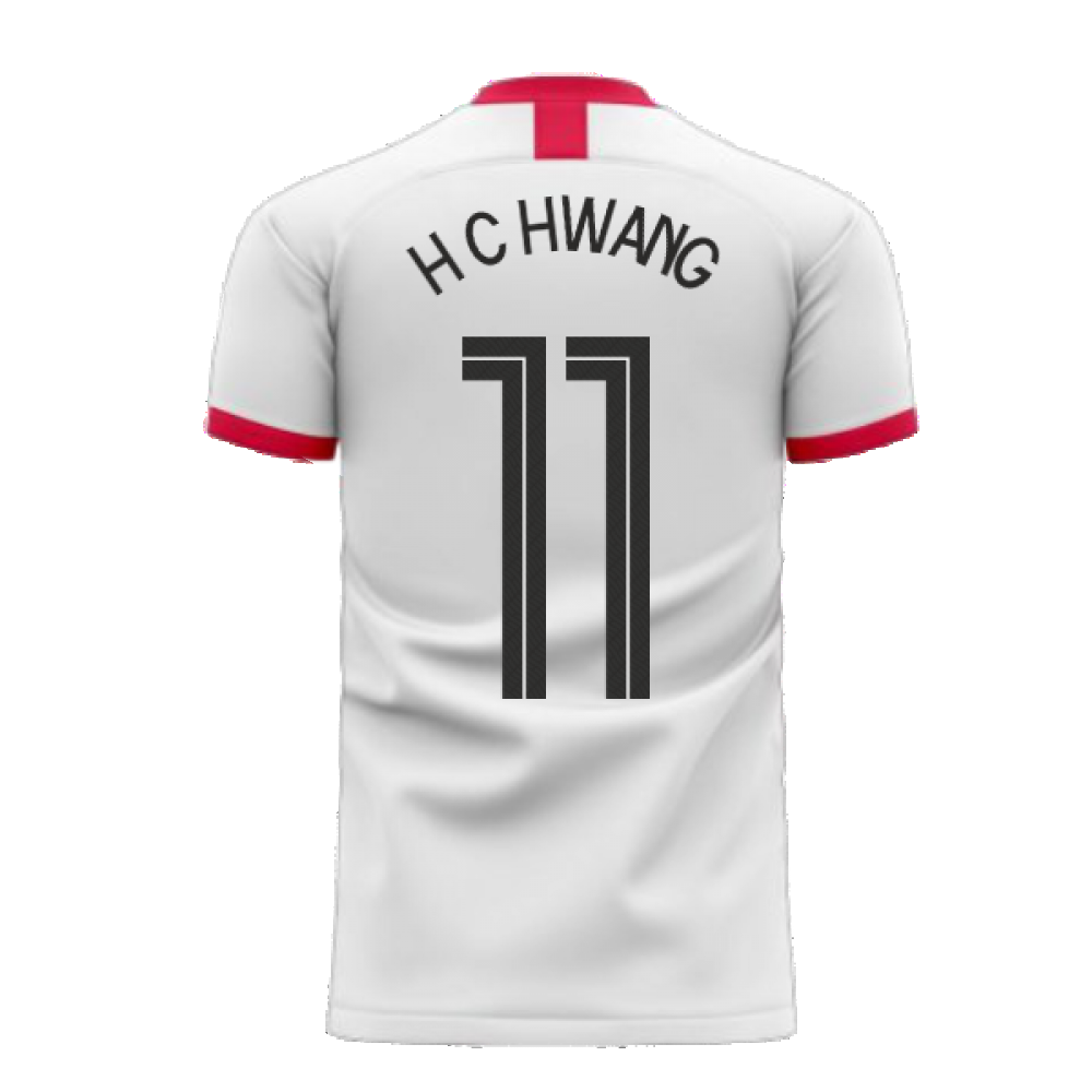 South Korea 2024-2025 Away Concept Football Kit (Libero) (H C HWANG 11)