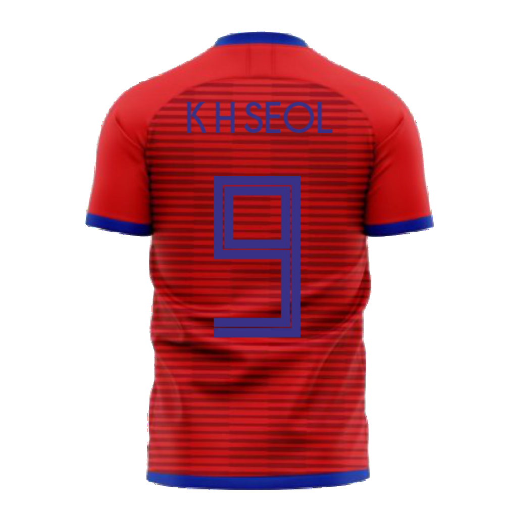 South Korea 2024-2025 Home Concept Football Kit (Libero) (K H SEOL 9)