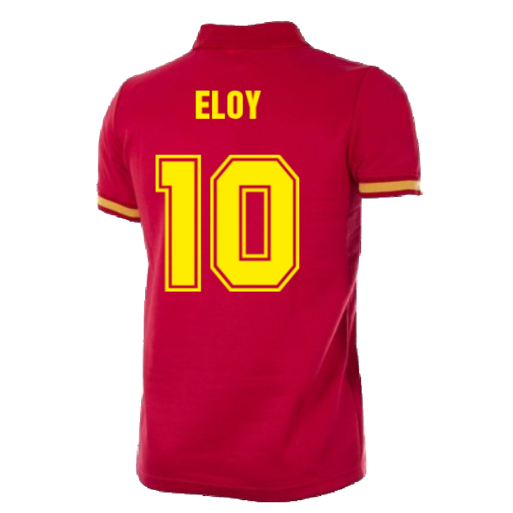 Spain 1988 Retro Football Shirt (Eloy 10)