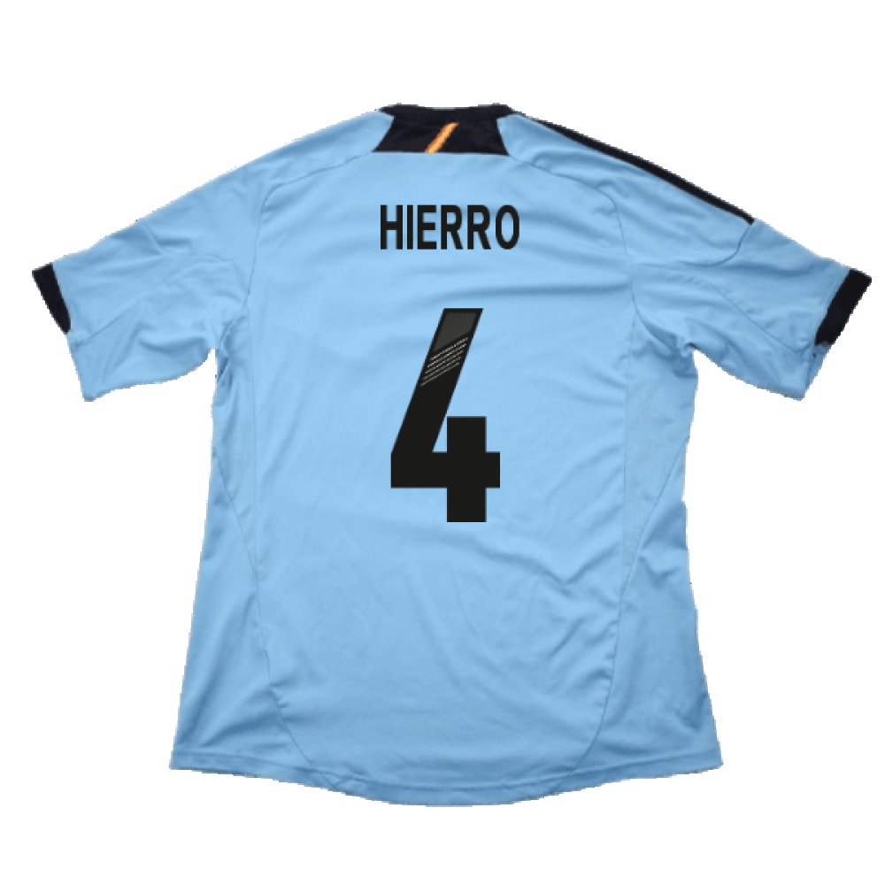 Spain 2012-13 Away Shirt (XLB) (Very Good) (Hierro 4)