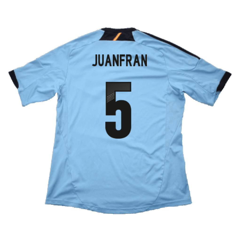 Spain 2012-13 Away Shirt (XLB) (Very Good) (Juanfran 5)