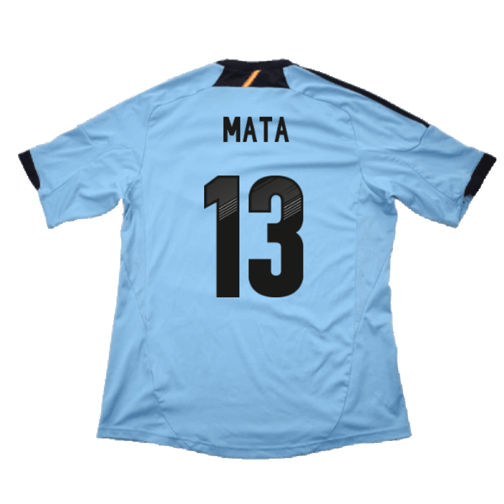 Spain 2012-13 Away Shirt (XLB) (Very Good) (Mata 13)