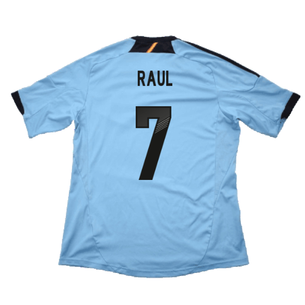 Spain 2012-13 Away Shirt (XLB) (Very Good) (Raul 7)