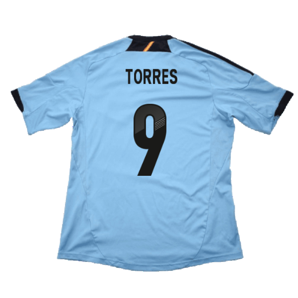 Spain 2012-13 Away Shirt (XLB) (Very Good) (Torres 9)