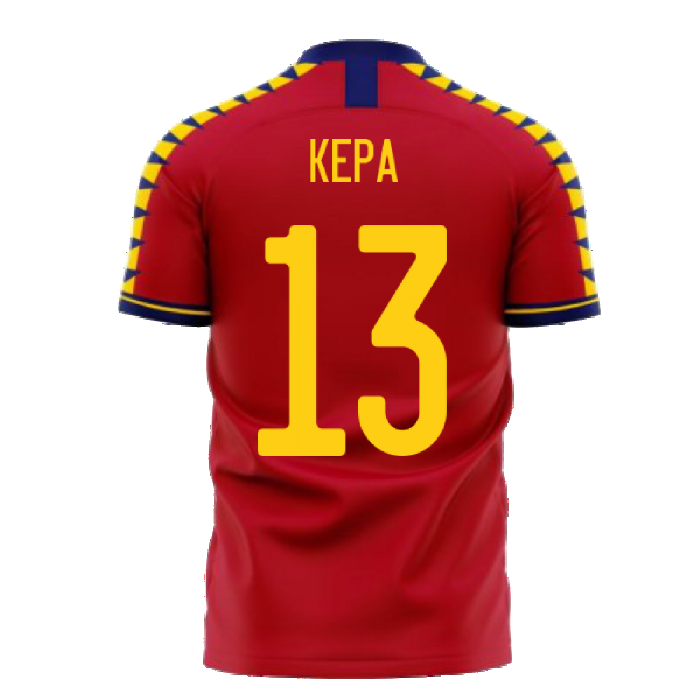 Spain 2024-2025 Home Concept Football Kit (Libero) (KEPA 13)