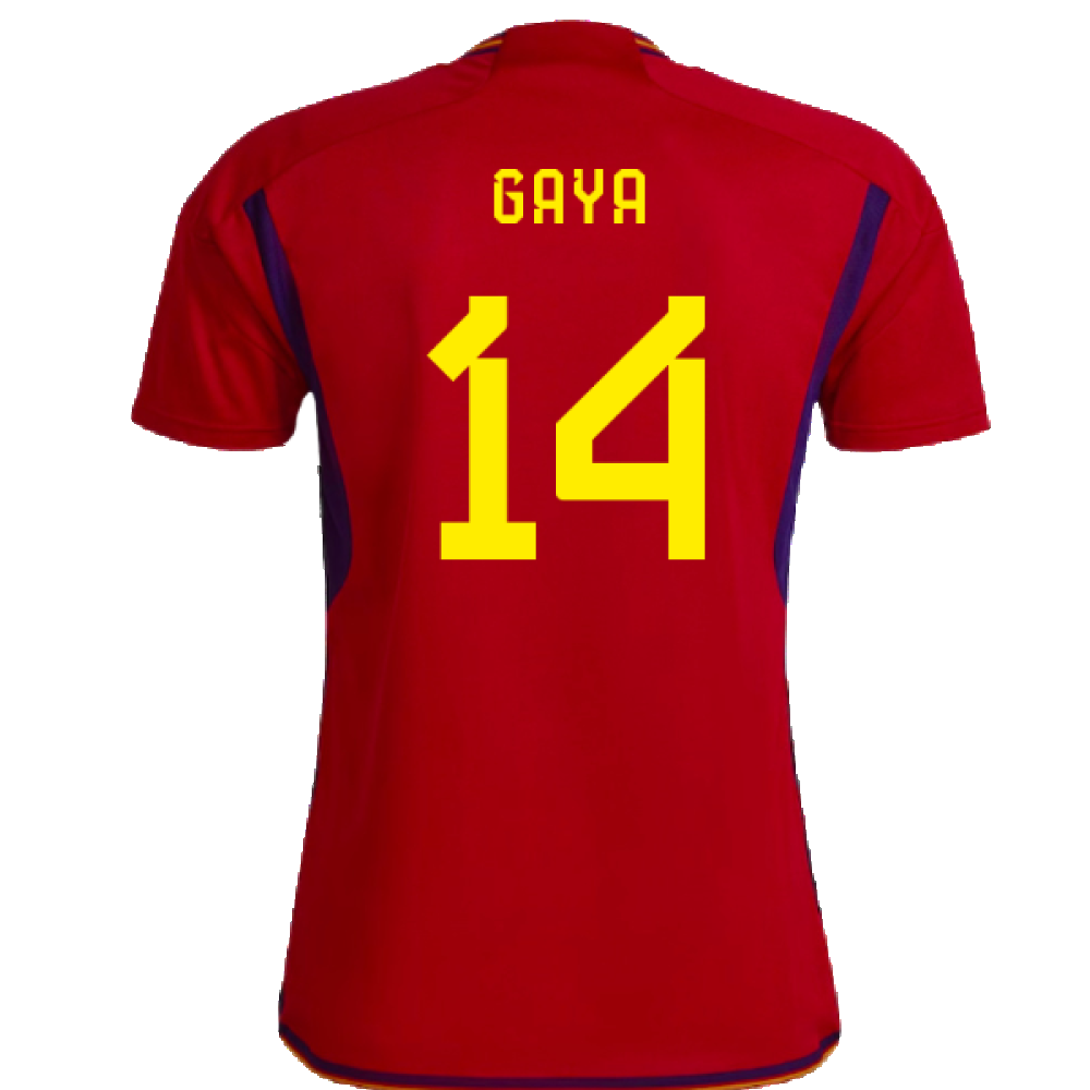 Spain 2022-23 Home Shirt (Womens XL-) (Gaya 14) (Mint)