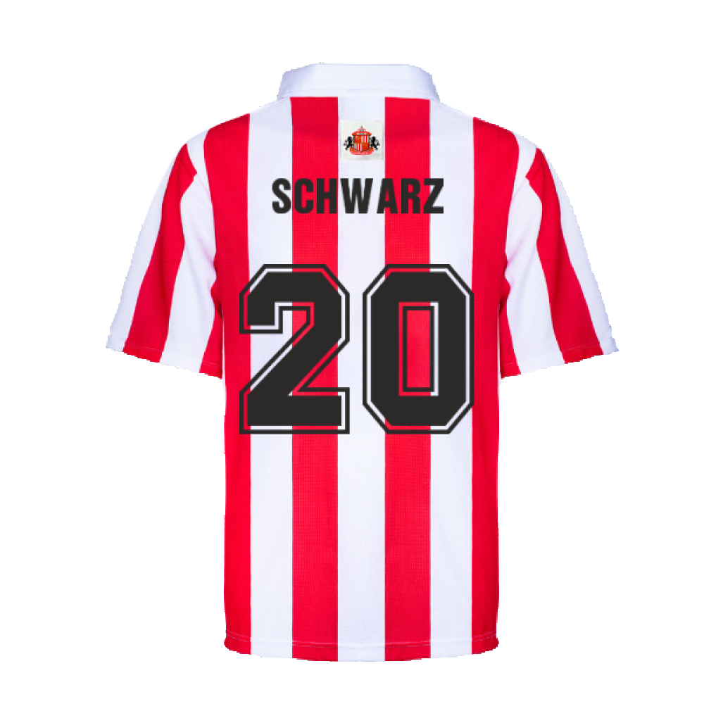 Sunderland 1999 Home Retro Shirt (Schwarz 20)