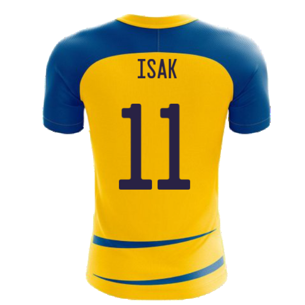 Sweden 2024-2025 Home Concept Football Kit (Airo) (ISAK 11)