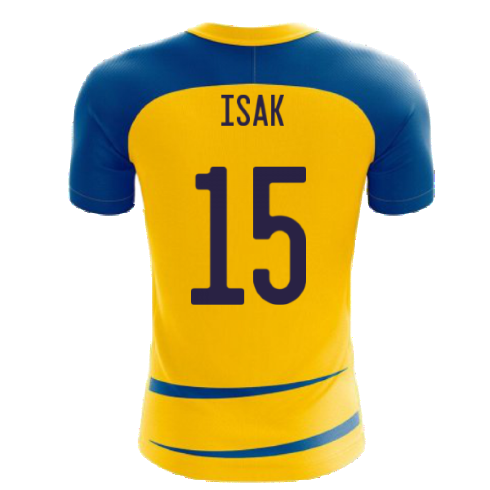 Sweden 2024-2025 Home Concept Football Kit (Airo) (ISAK 15)