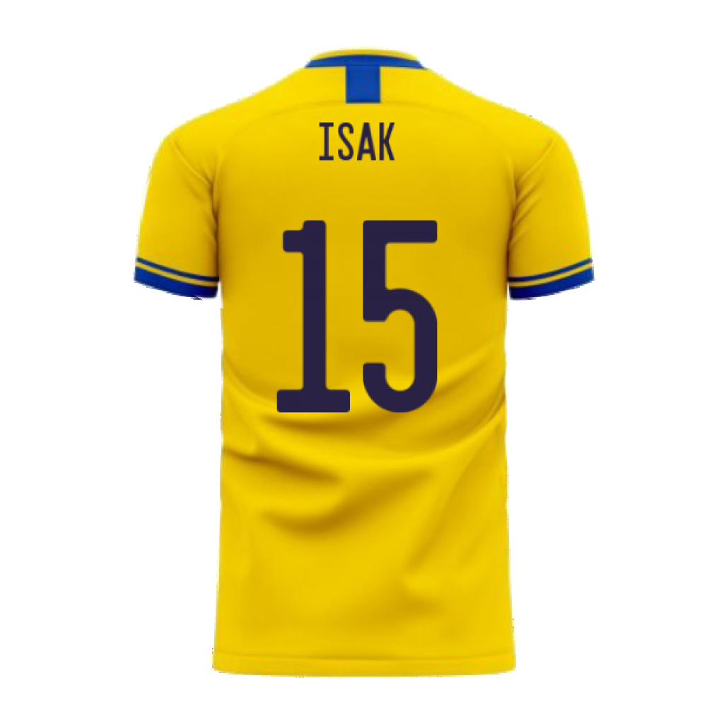 Sweden 2024-2025 Home Concept Football Kit (Libero) (ISAK 15)