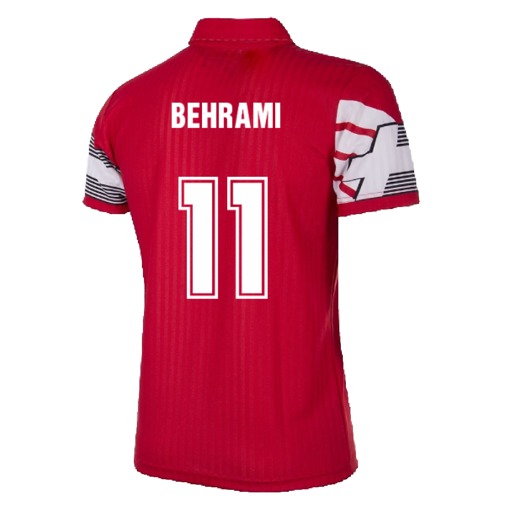 Switzerland 1990-92 Retro Football Shirt (BEHRAMI 11)