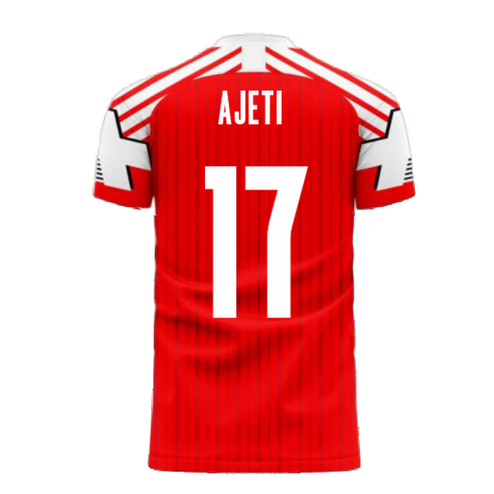 Switzerland 2024-2025 Retro Concept Football Kit (Libero) (AJETI 17)