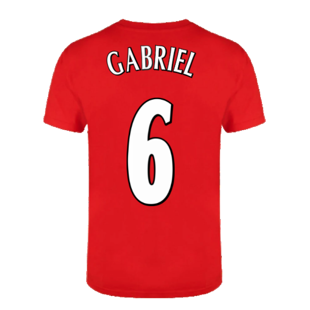 The Invincibles 49 Unbeaten T-Shirt (Red) (Gabriel 6)