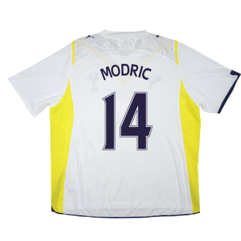 Tottenham 2009-10 Home Shirt (2XL) (Excellent) (MODRIC 14)