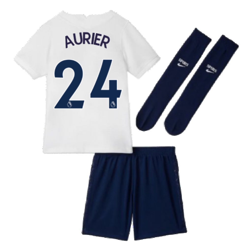 Tottenham 2021-2022 Little Boys Home Mini Kit (AURIER 24)