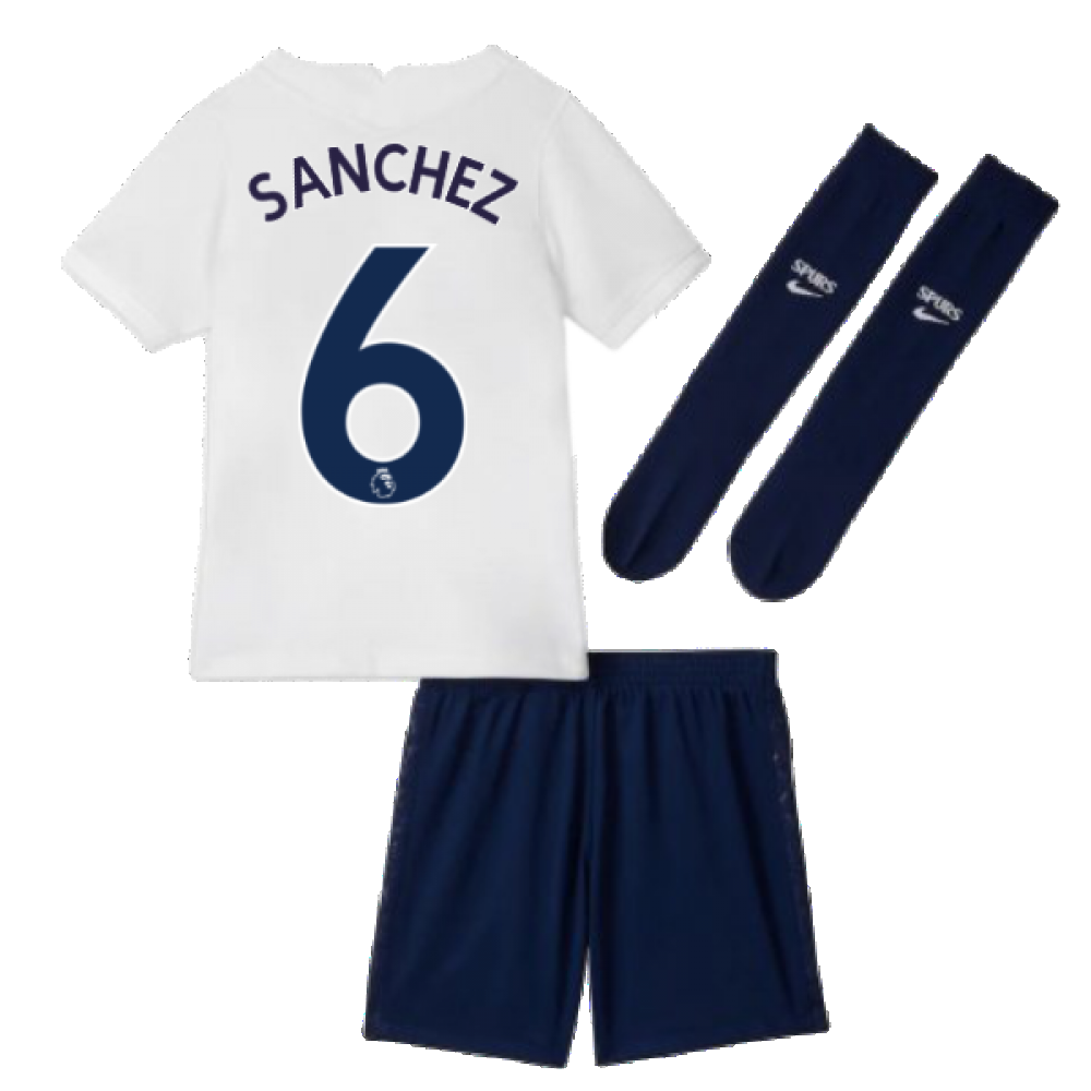 Tottenham 2021-2022 Little Boys Home Mini Kit (SANCHEZ 6)