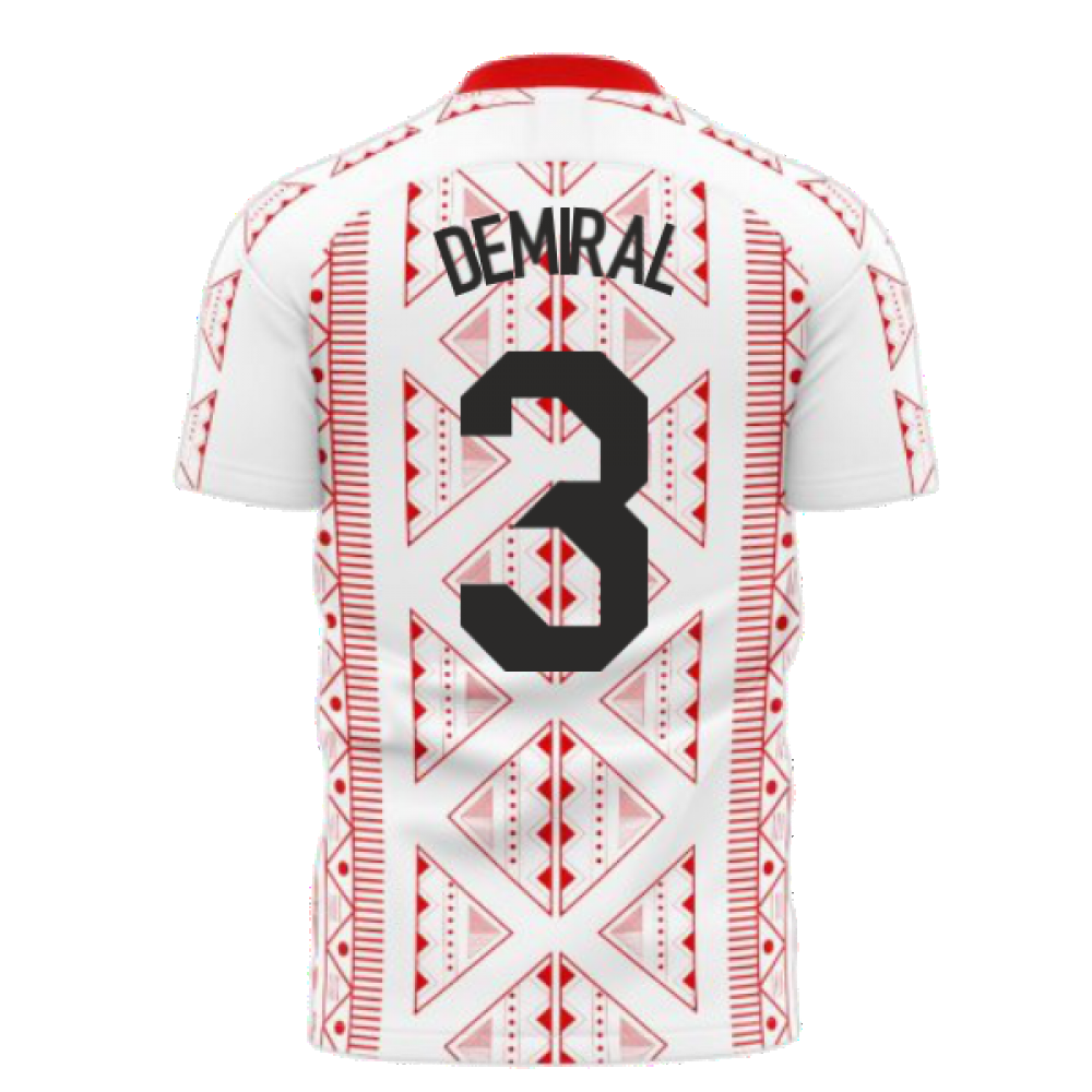 Turkey 2025-2026 Away Concept Football Kit (Libero) (DEMIRAL 3)