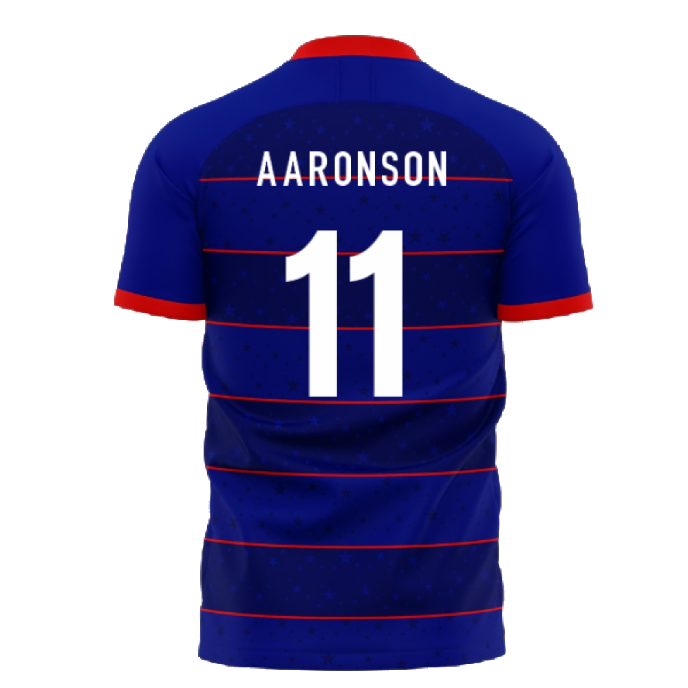 United States 2024-2025 Away Concept Football Kit (Libero) (AARONSON 11)