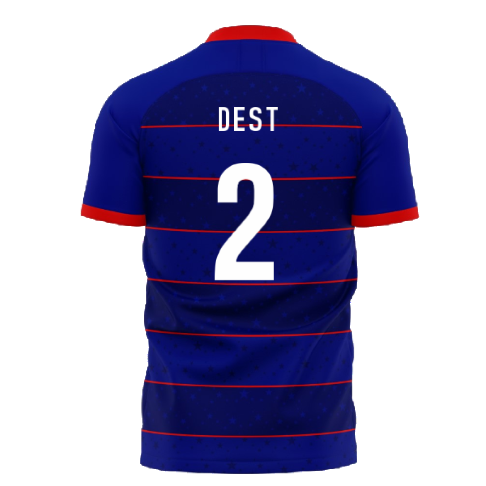 United States 2024-2025 Away Concept Football Kit (Libero) (DEST 2)