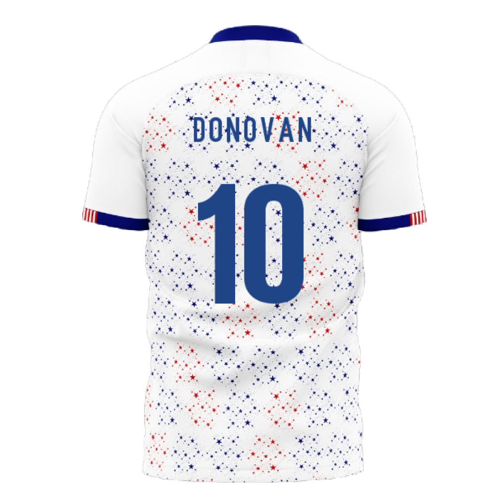 United States 2024-2025 Home Concept Football Kit (Libero) (DONOVAN 10)