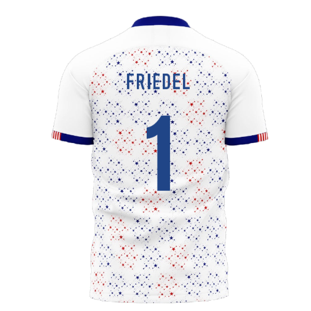 United States 2024-2025 Home Concept Football Kit (Libero) (FRIEDEL 1)