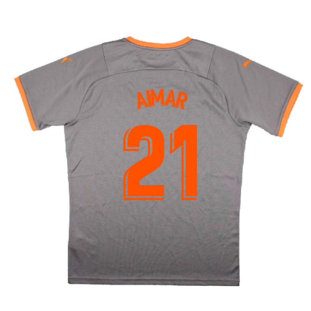 Valencia 2021-22 Fourth Shirt (Sponsorless) (M) (Mint) (AIMAR 21)