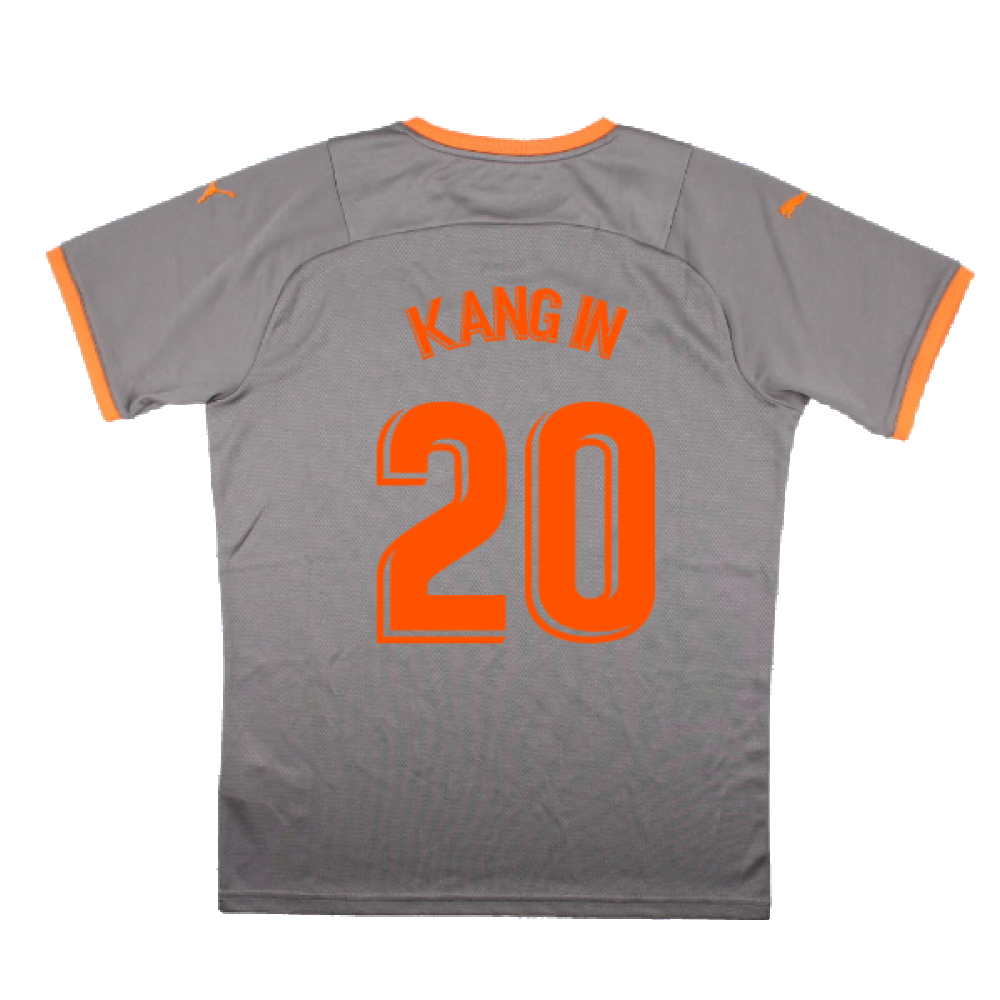Valencia 2021-22 Fourth Shirt (Sponsorless) (M) (Mint) (KANG IN 20)