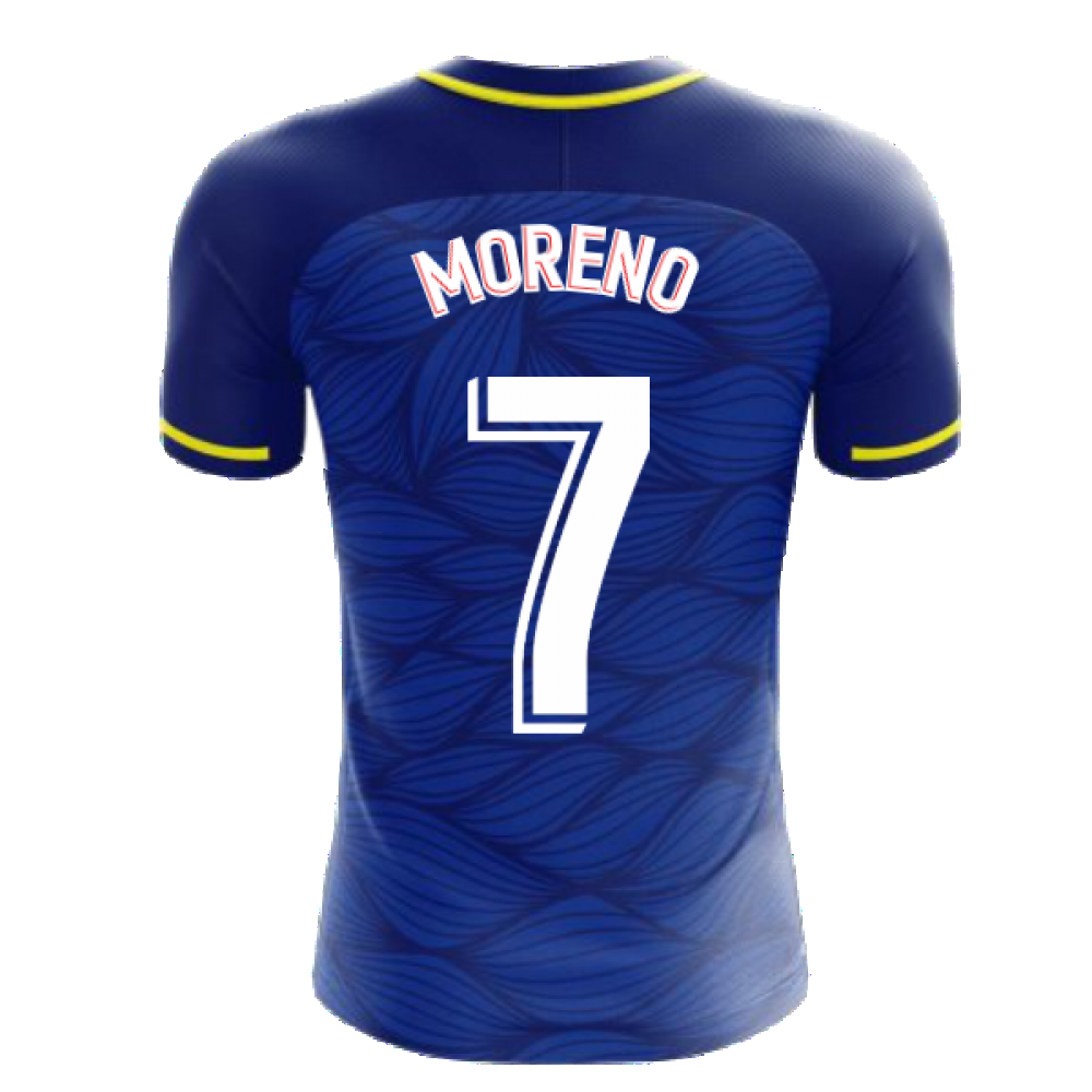 Villarreal 2024-2025 Away Concept Football Kit (Libero) (MORENO 7)