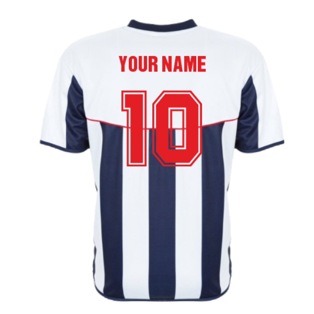 West Brom 2004 Retro Home Football Shirt (Your Name)