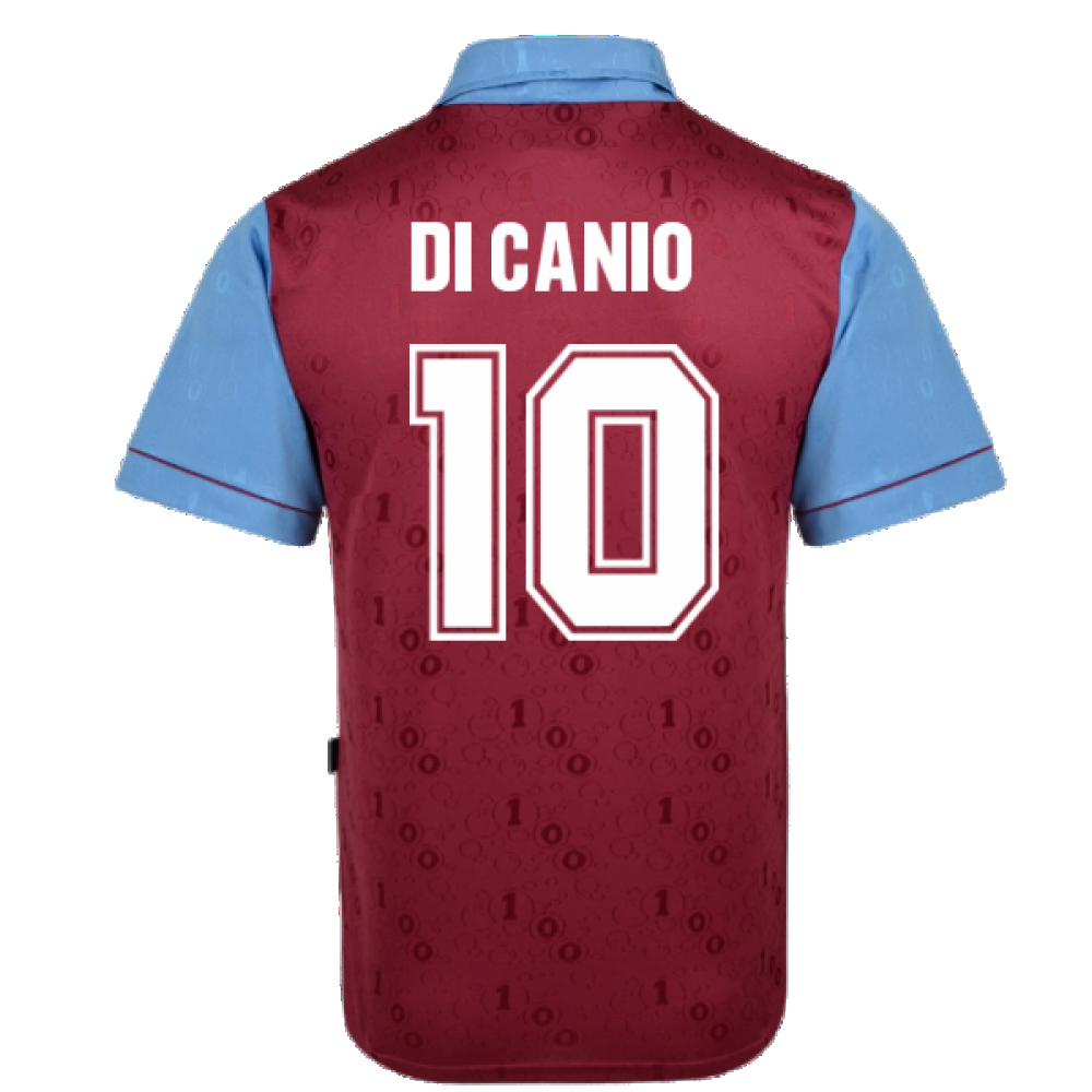 West Ham 1995-1996 Home Retro Shirt (DI CANIO 10)