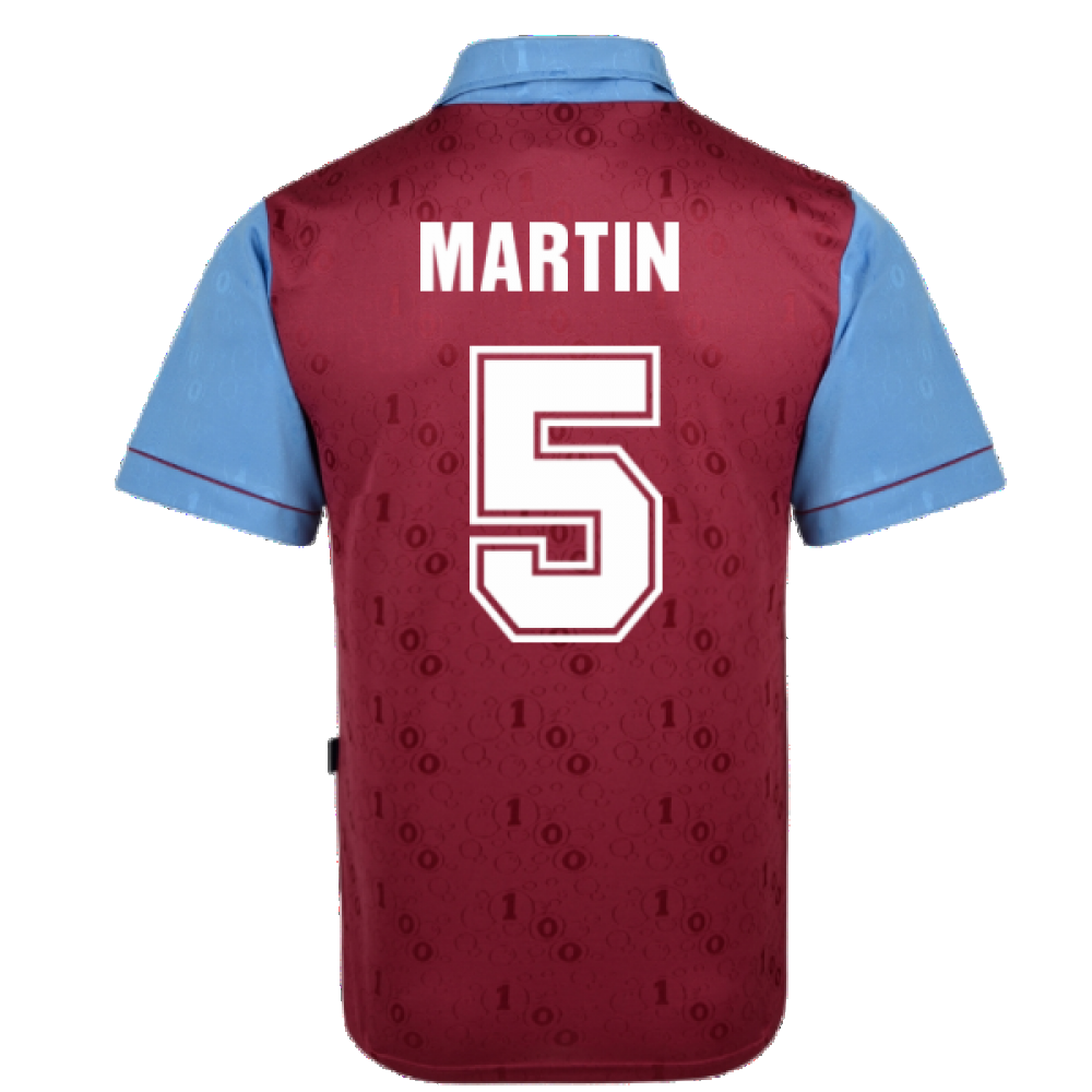 West Ham 1995-1996 Home Retro Shirt (Martin 5)