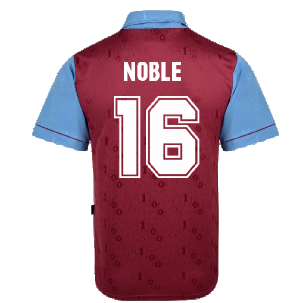 West Ham 1995-1996 Home Retro Shirt (NOBLE 16)