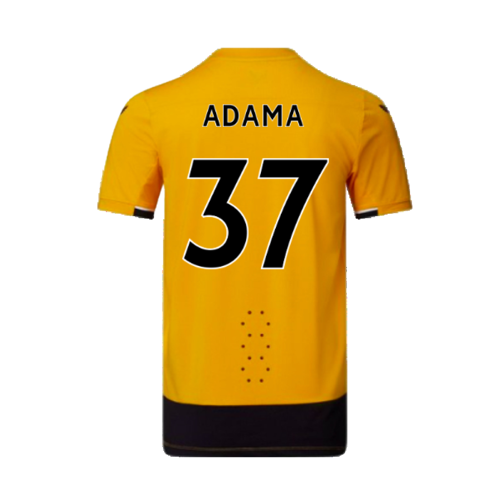 Wolves 2022-23 Pro Home Shirt (Sponsorless) (S) (Mint) (ADAMA 37)