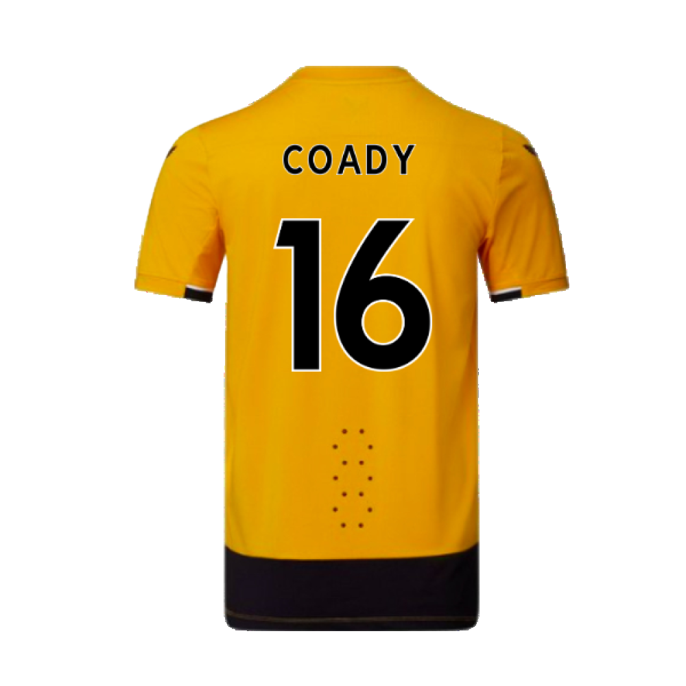 Wolves 2022-23 Pro Home Shirt (Sponsorless) (S) (Mint) (COADY 16)