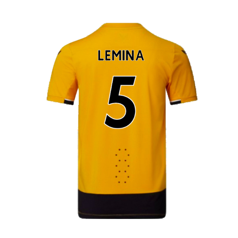 Wolves 2022-23 Pro Home Shirt (Sponsorless) (S) (Mint) (Lemina 5)