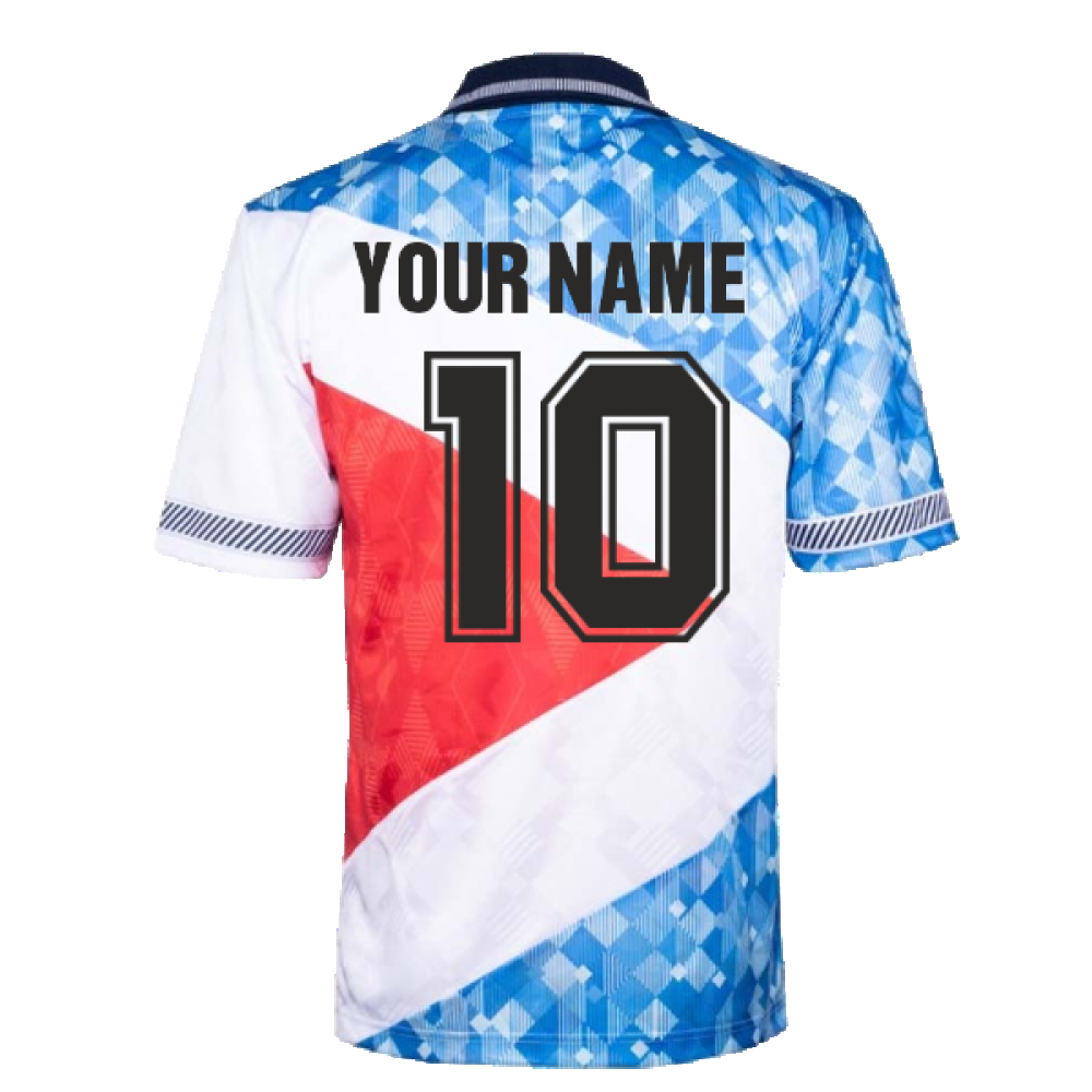 England 1990 Mash Up Retro Football Shirt (Your Name)