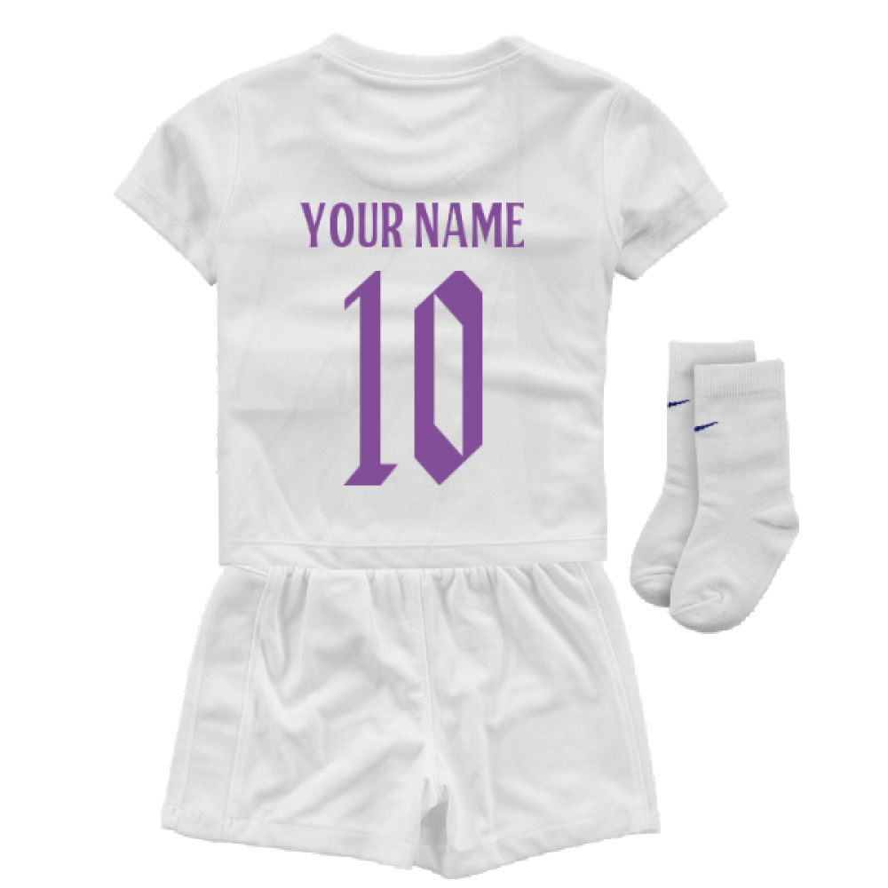 2022 England Little Boys Home Kit (Your Name)