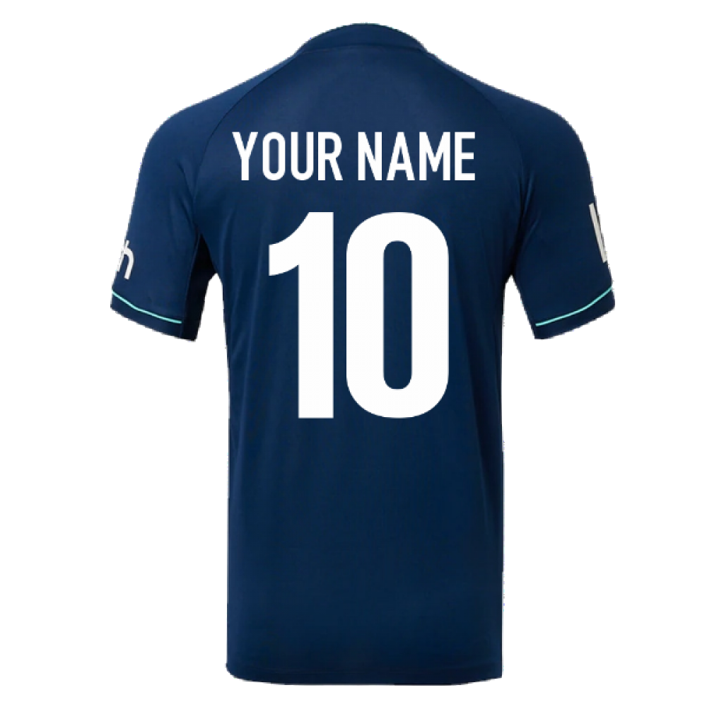 2022 England ODI Cricket Replica Short Sleeve T-Shirt (Your Name)