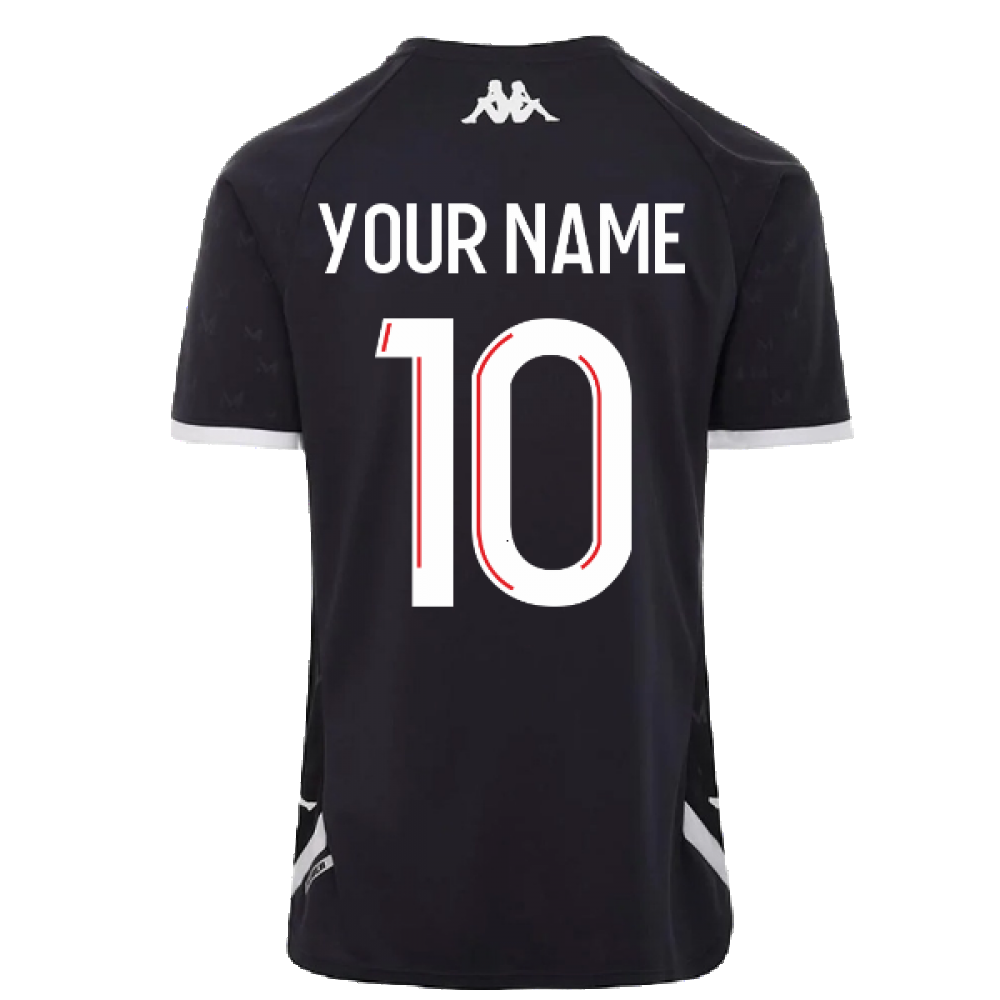 2022-2023 Monaco Warm Up Shirt (Grey) (Your Name)