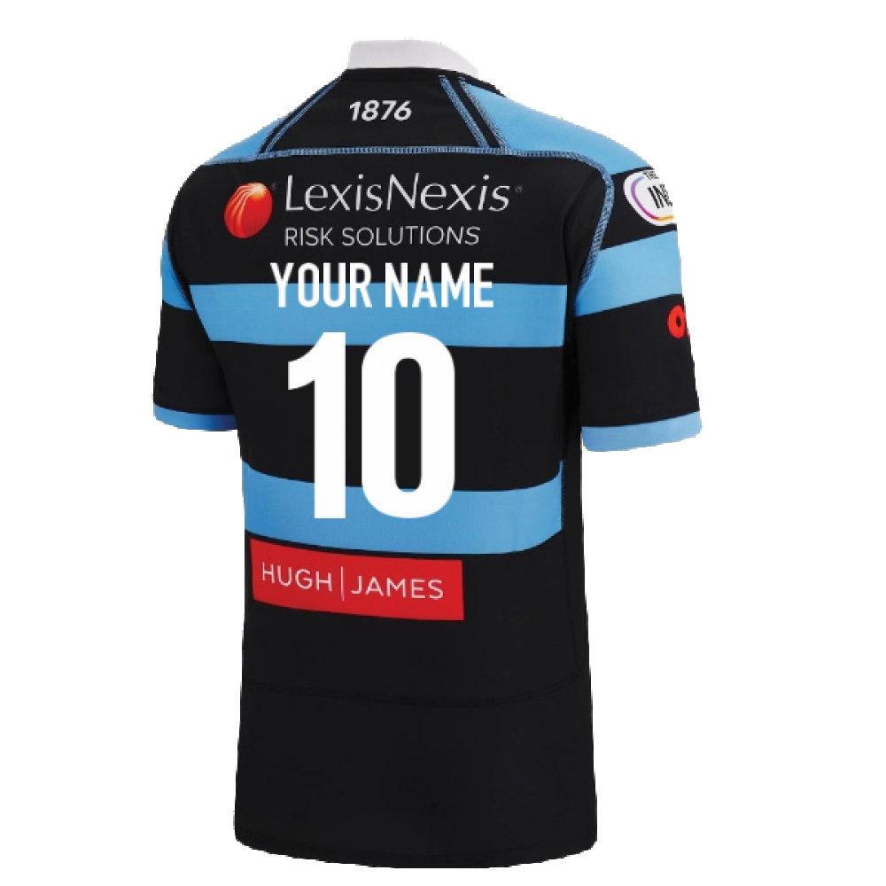 2022-2023 Cardiff Blues Home Rugby Shirt (Your Name)